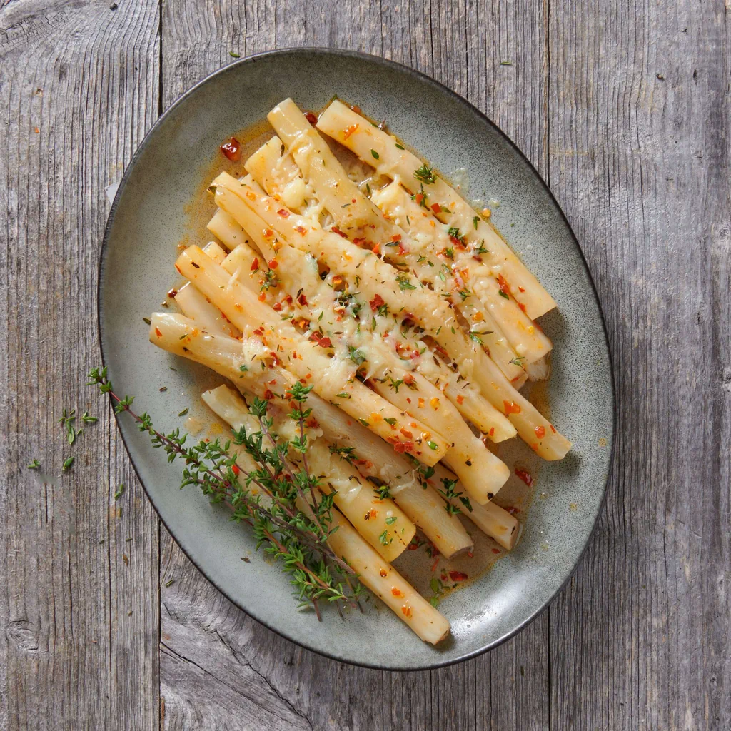 Scorzonere all'harissa