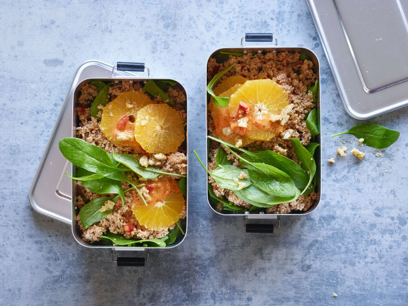 Couscous-Spinat-Salat