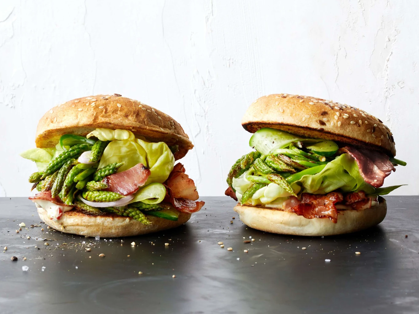 Wildspargel-Burger