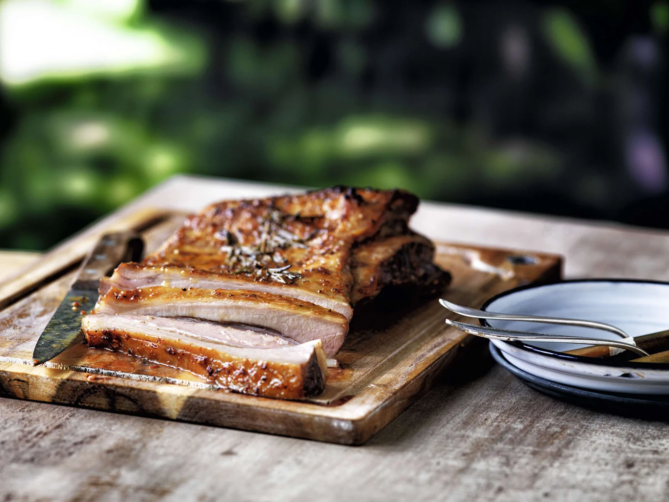 Poitrine de veau grillée