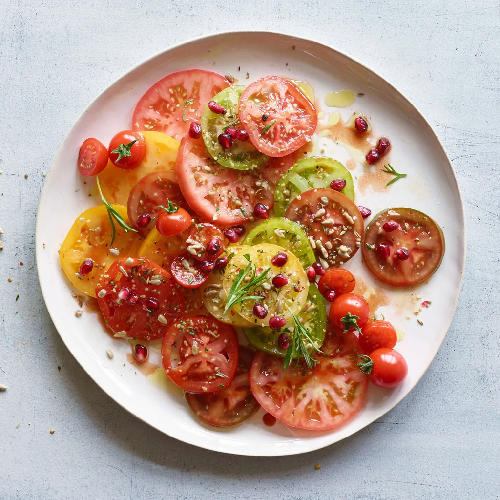 Tomatensalat mit Dukkah
