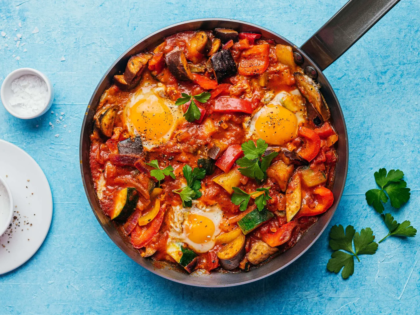 Ratatouille con uova