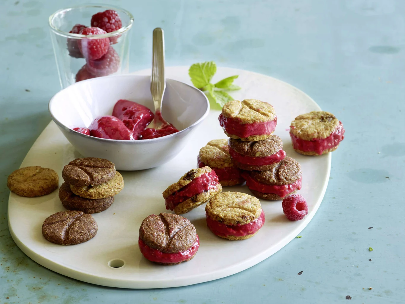 Mini-Glace-Sandwiches