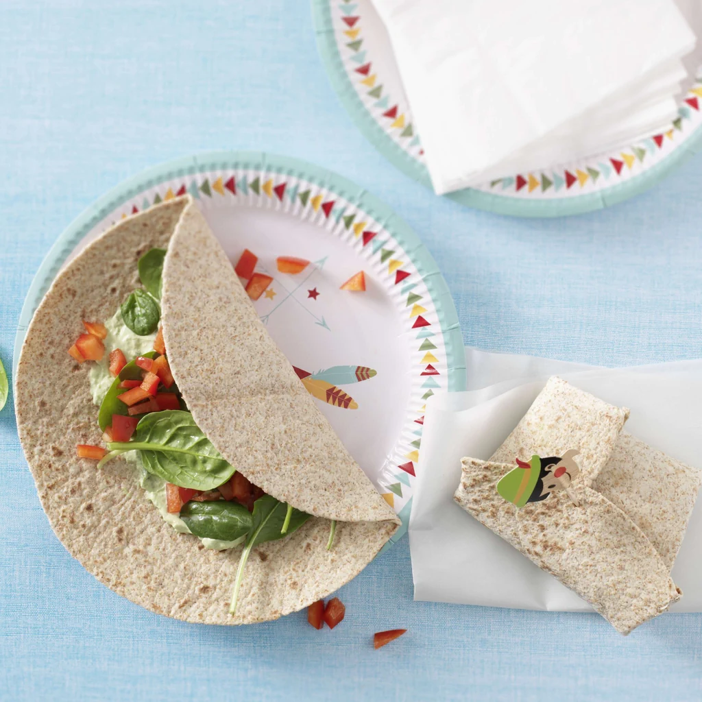 Gemüse-Tortillas