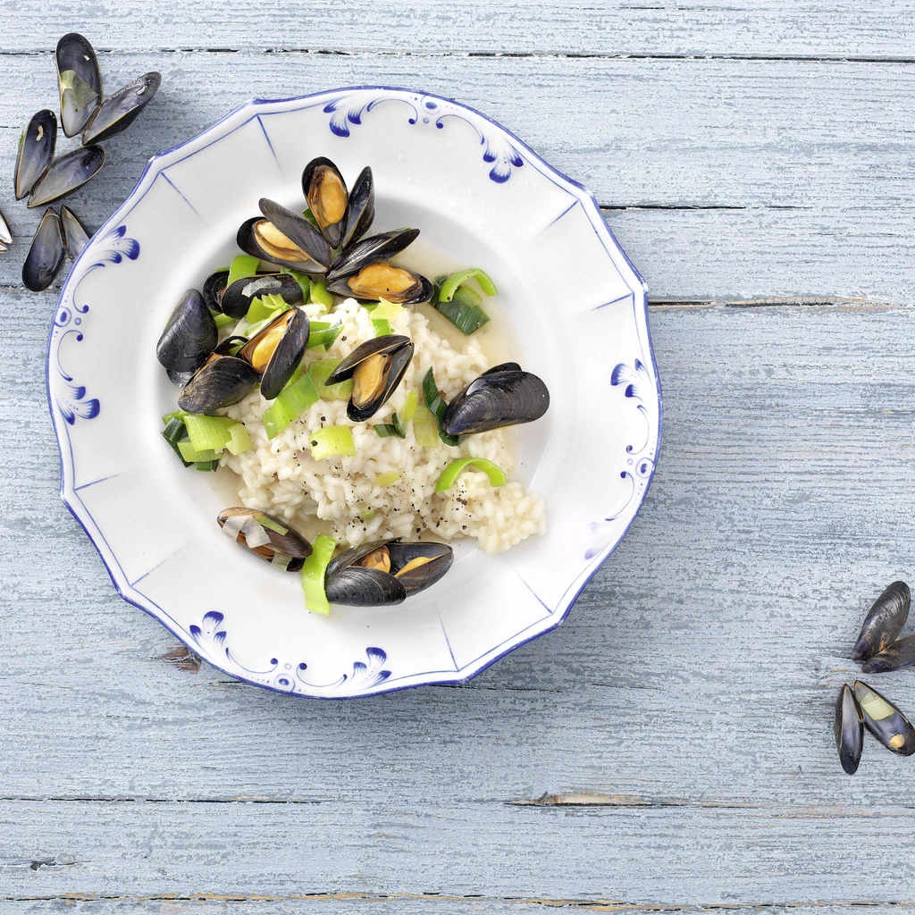 Risotto aux moules