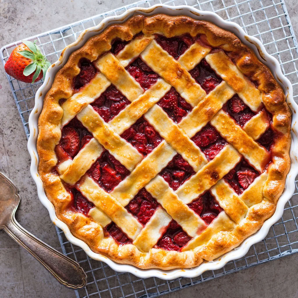 Crostata di fragole