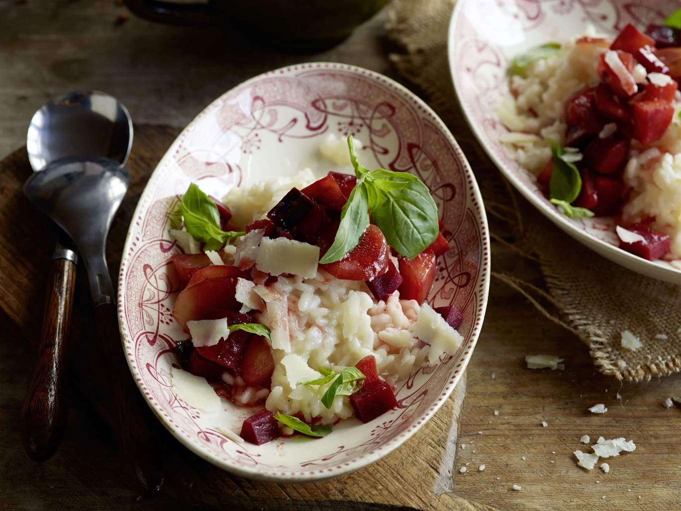 Risotto mit Wurzelgemüseragout