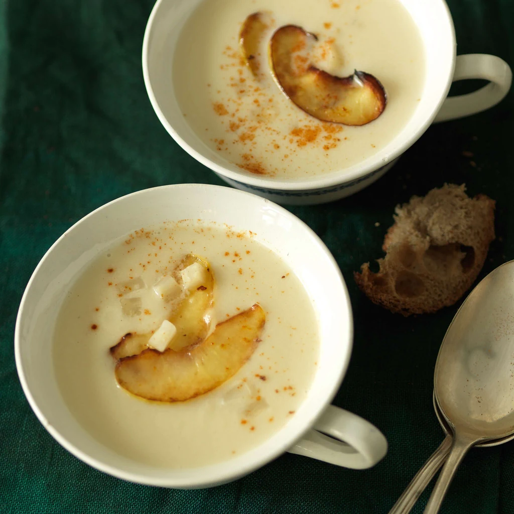 Velouté de céleri au cidre