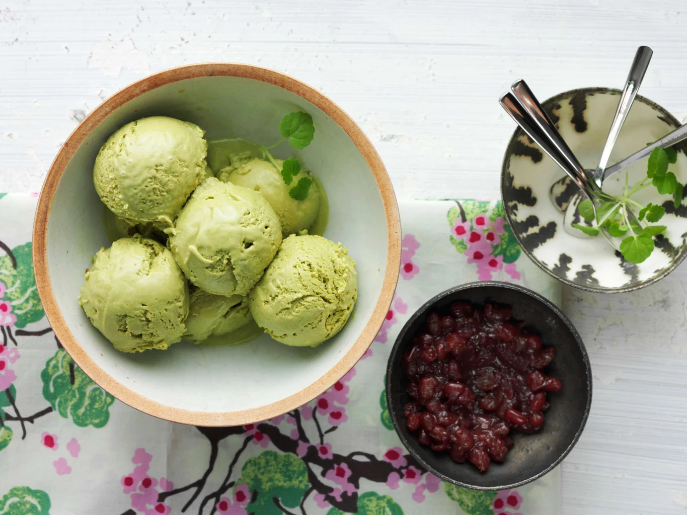 Gelato al matcha