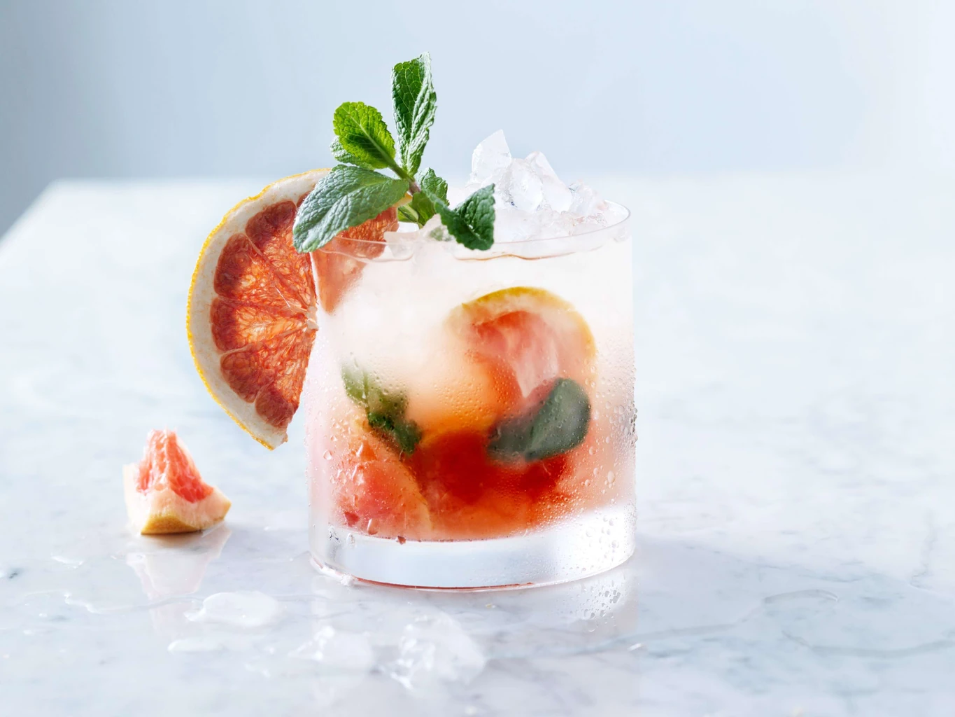 Virgin Grapefruit Mojito
