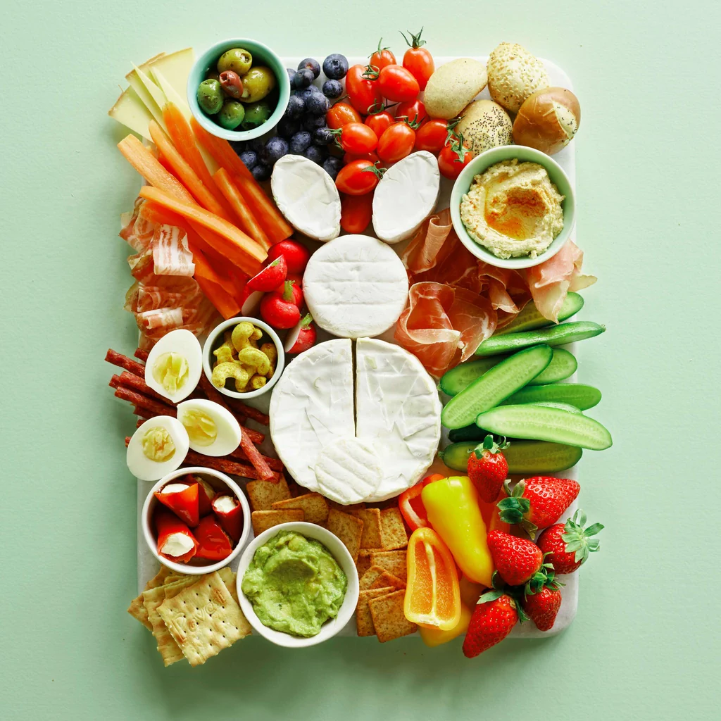 Plateau de fromages de Pâques