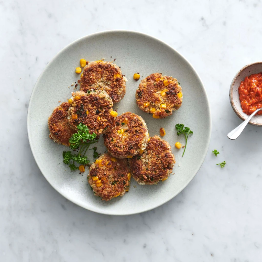 Polpette di tonno e mais