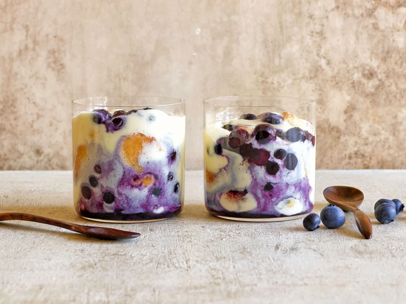 Tiramisù aux myrtilles