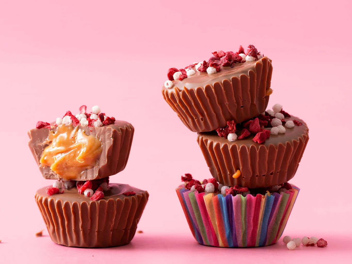 Mini cup di cioccolato