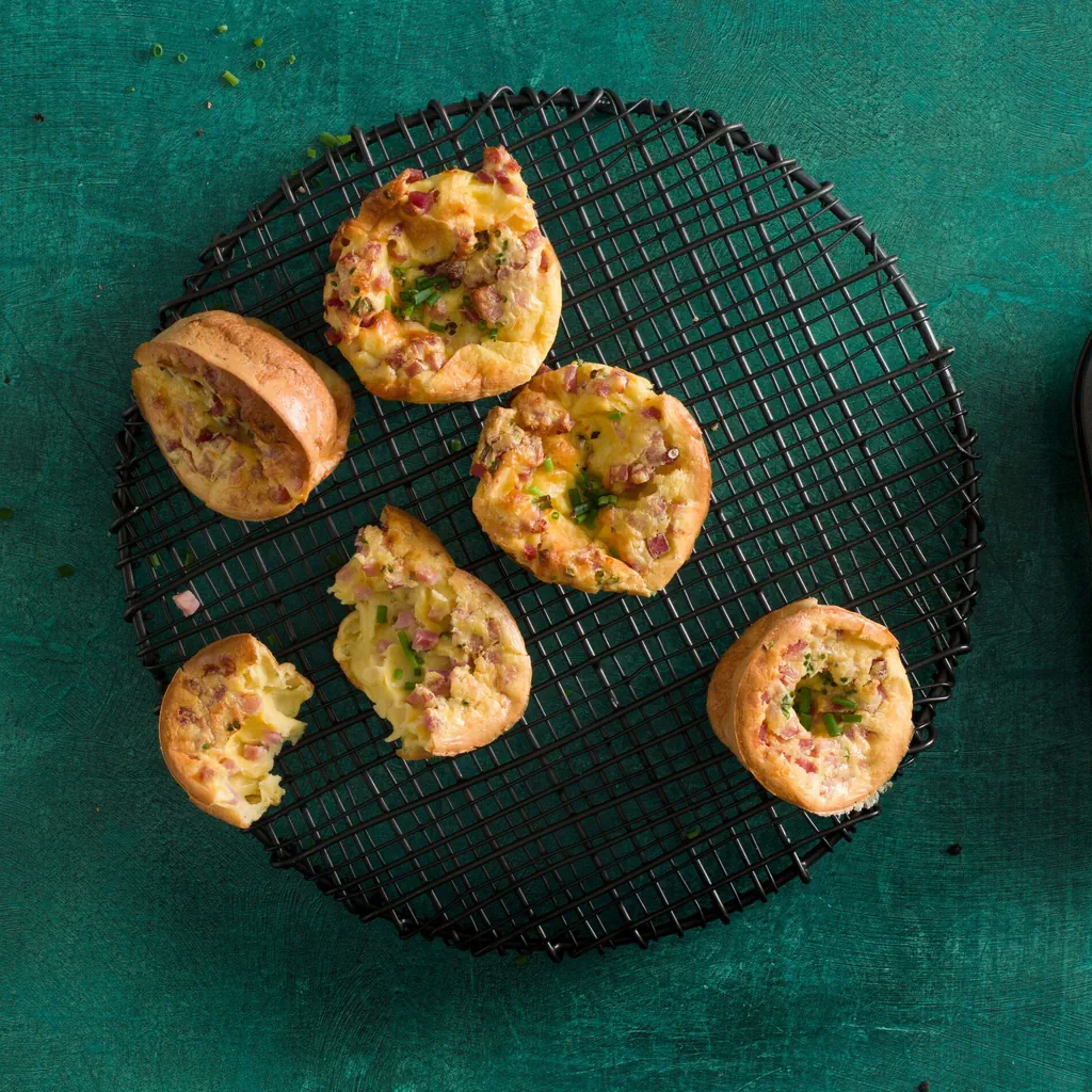 Muffins au jambon