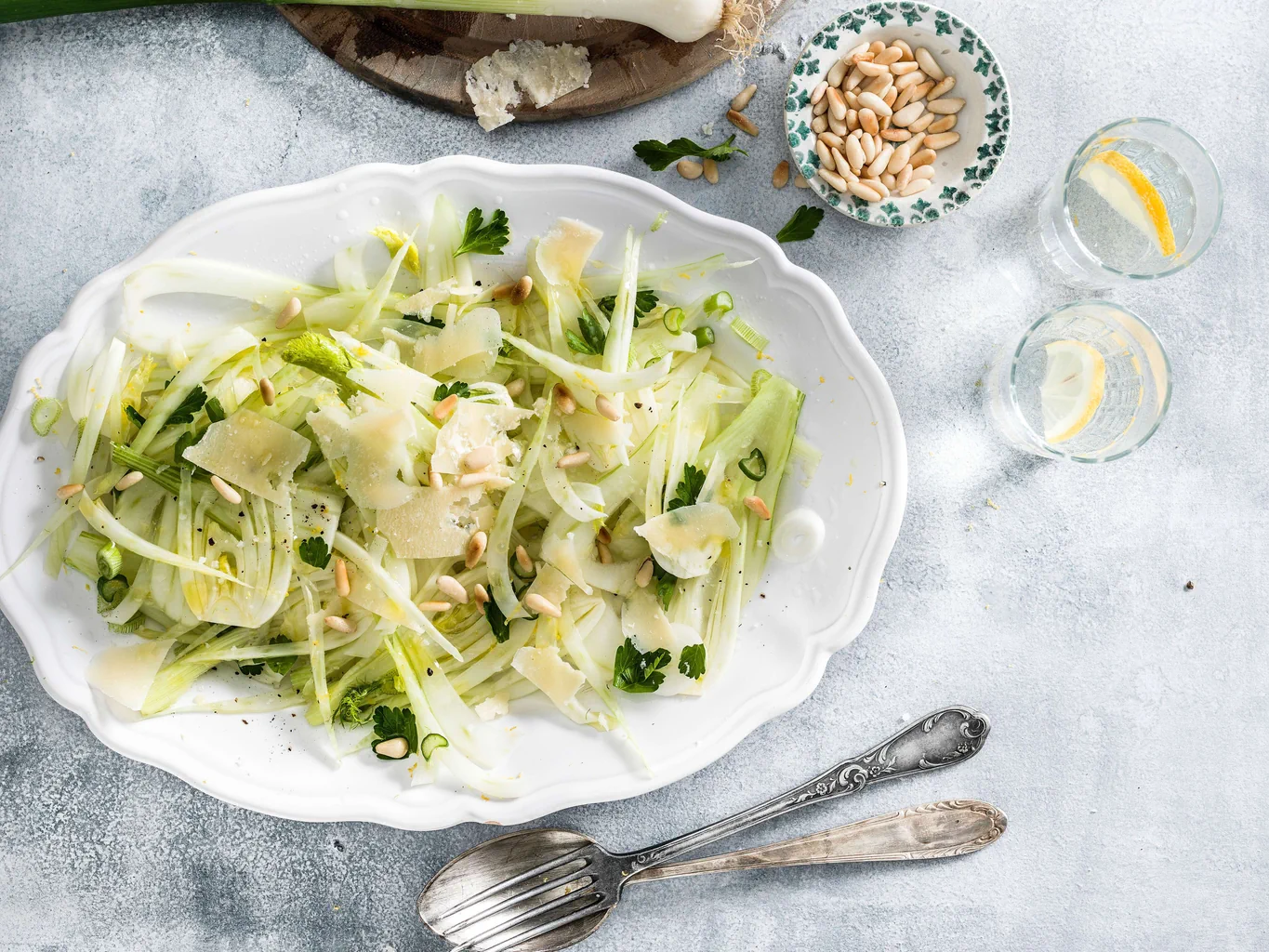 Salade de fenouil avec parmesan