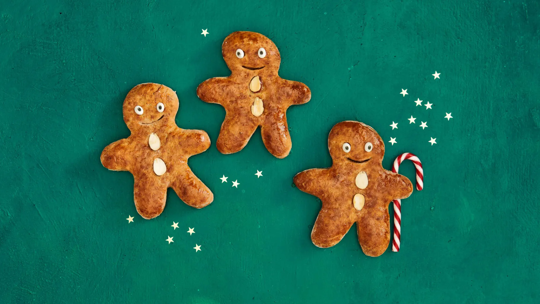 6. Machen wir ein Tänzli mit diesen herzigen Bänzli? Lebkuchen-Grittibänz