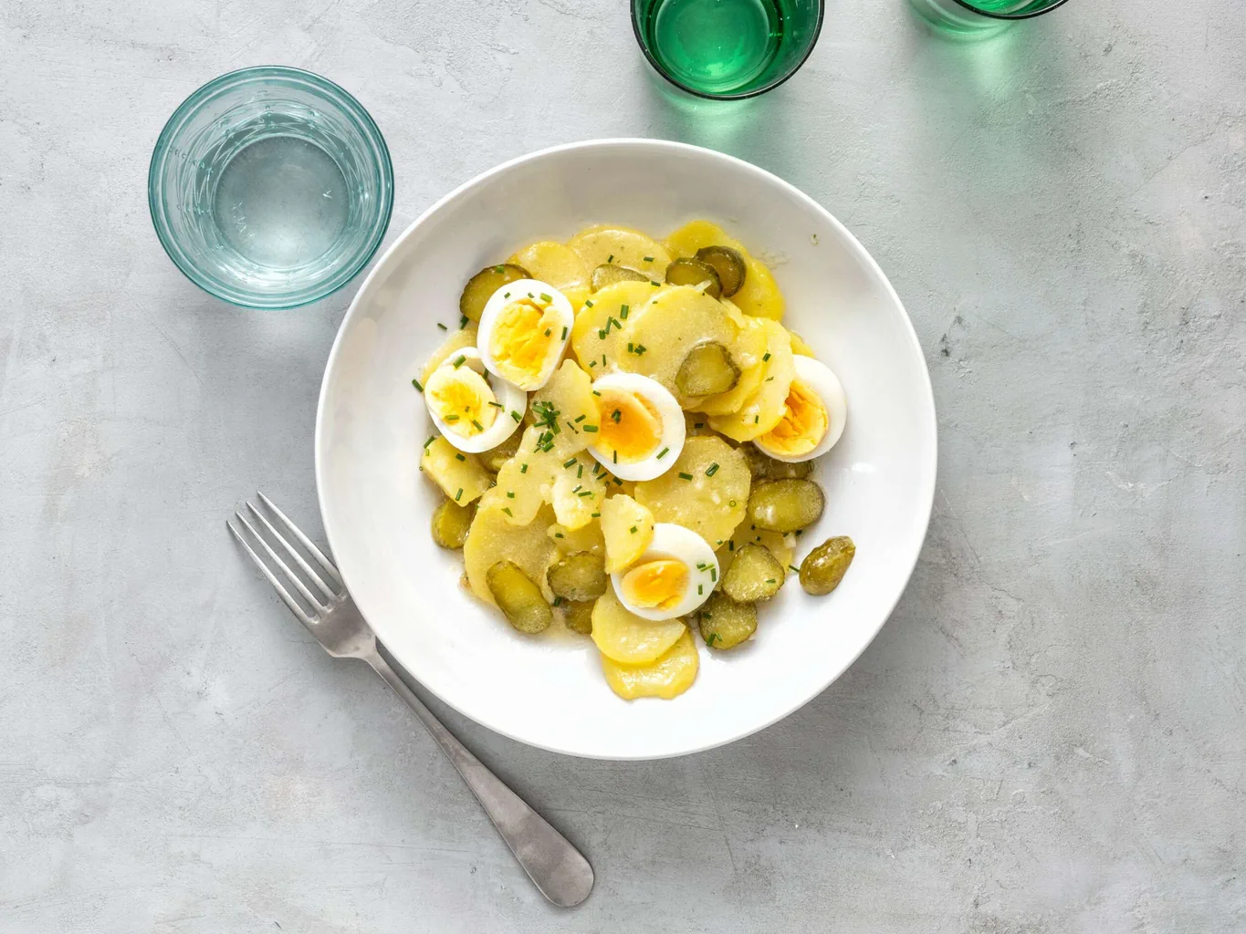 Insalata di patate alle uova