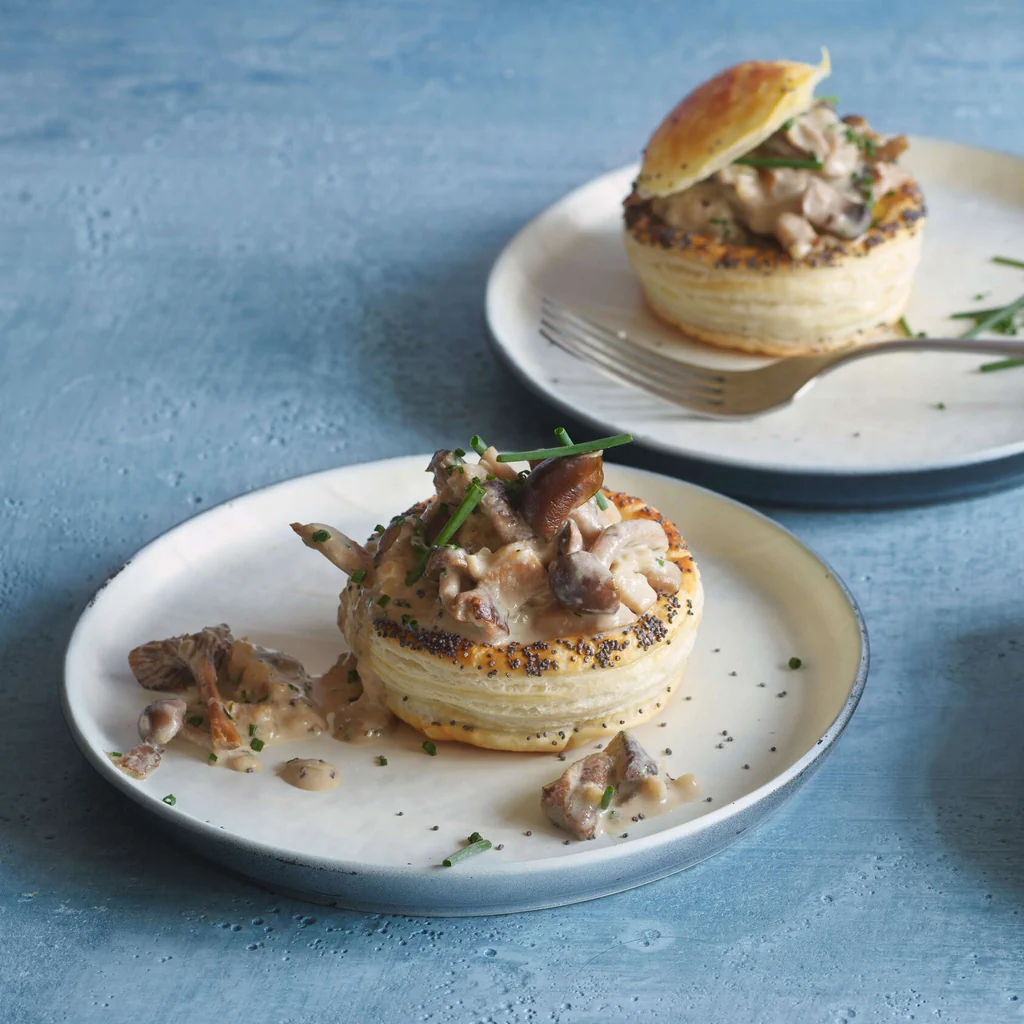 Vol-au-vent ai funghi
