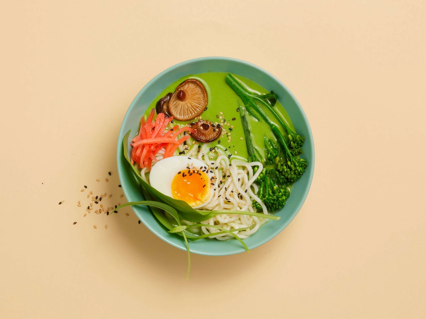 Ramen all'aglio orsino