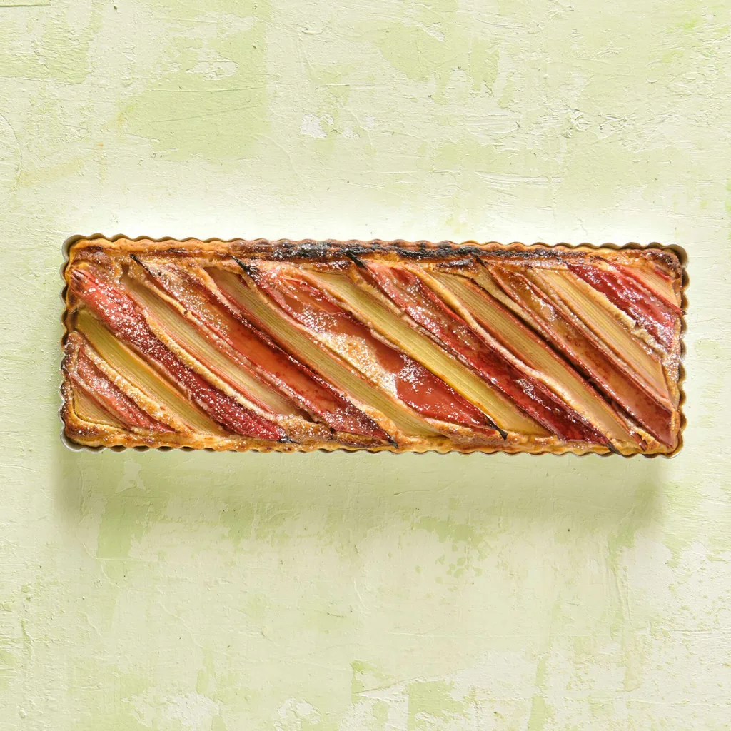 Rhabarber-Haselnuss-Kuchen