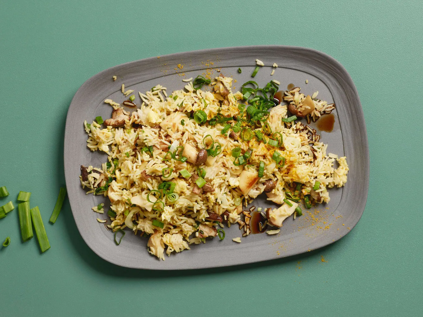 Fried Rice mit Pilzen