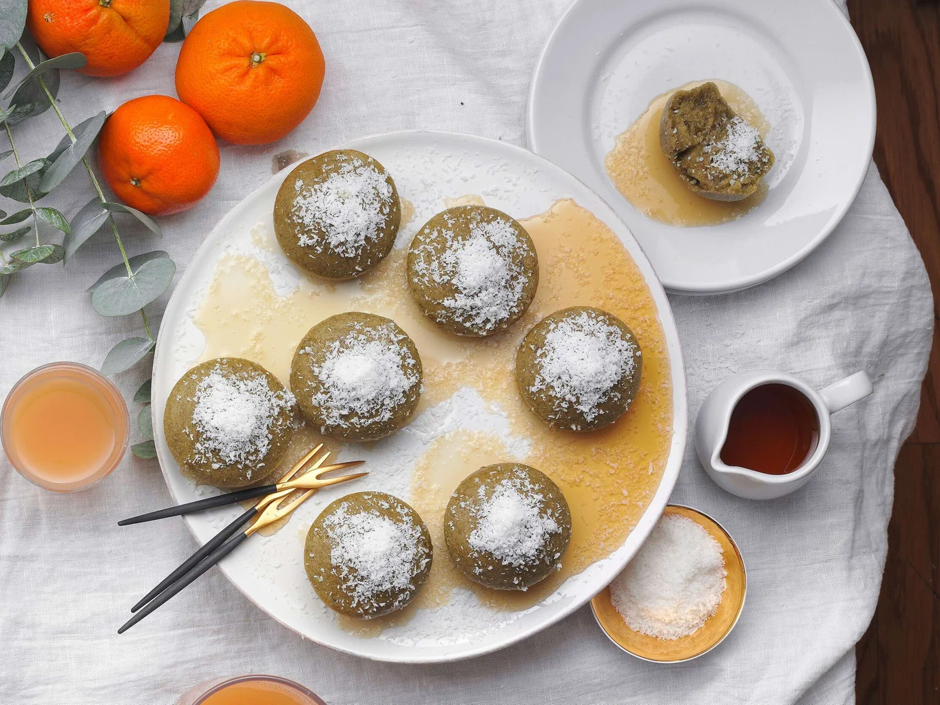 Matcha-Pancakes