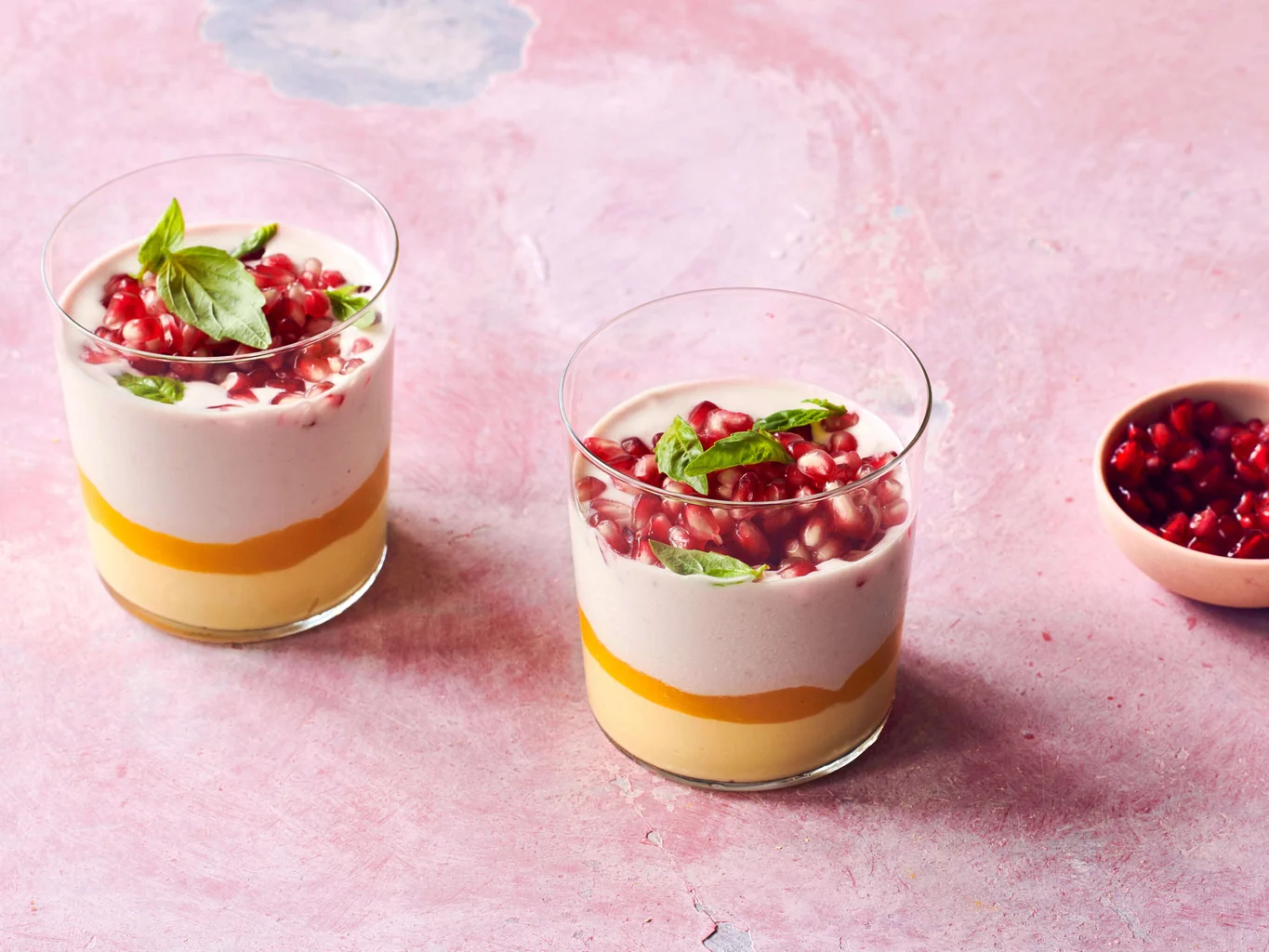 Verrine mangue-grenade