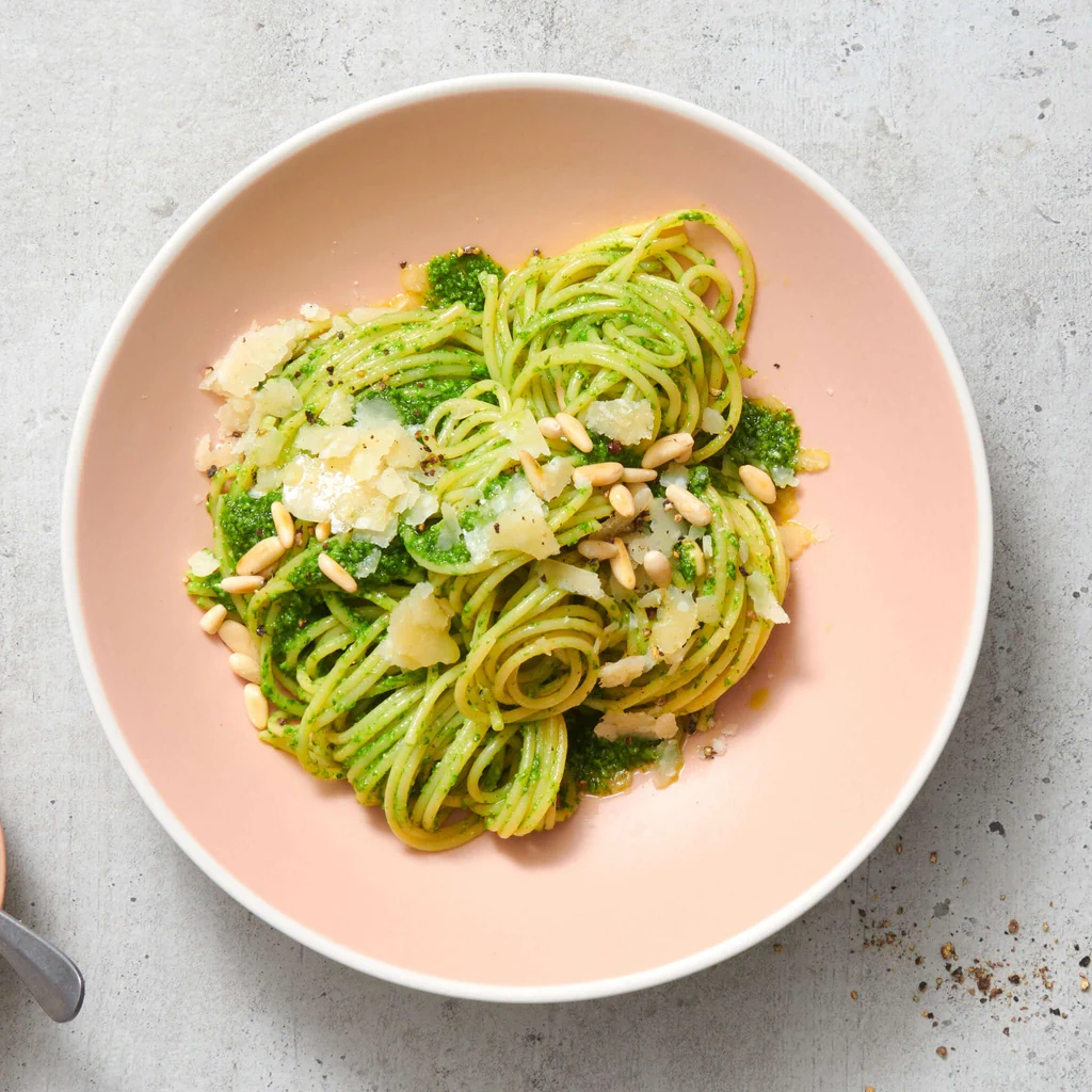 Spaghetti à l’ail des ours