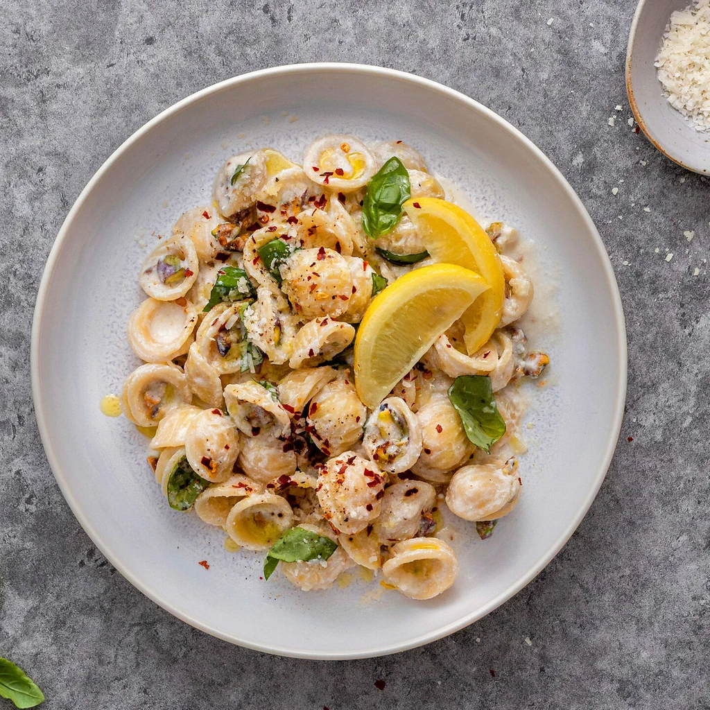 Pasta mit Salzzitronen