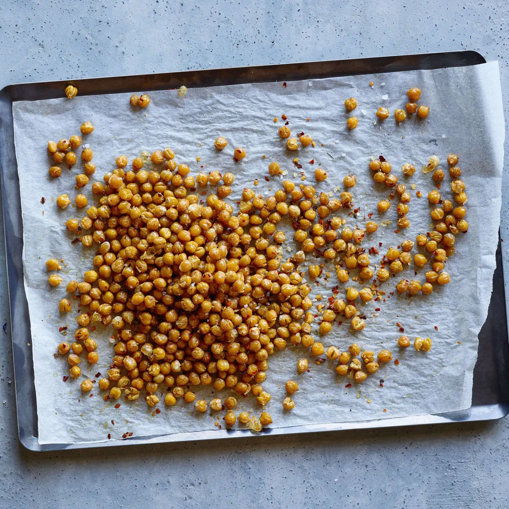 Pois chiches au four