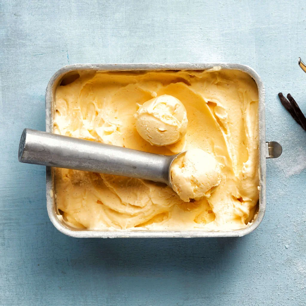 Crema gelato alla vaniglia