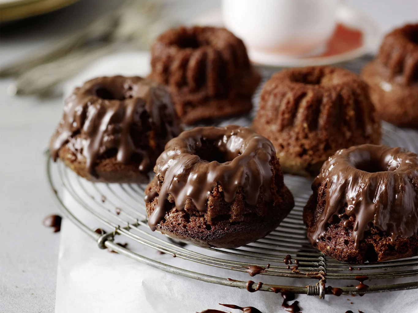 Mini gugelhopf al cioccolato