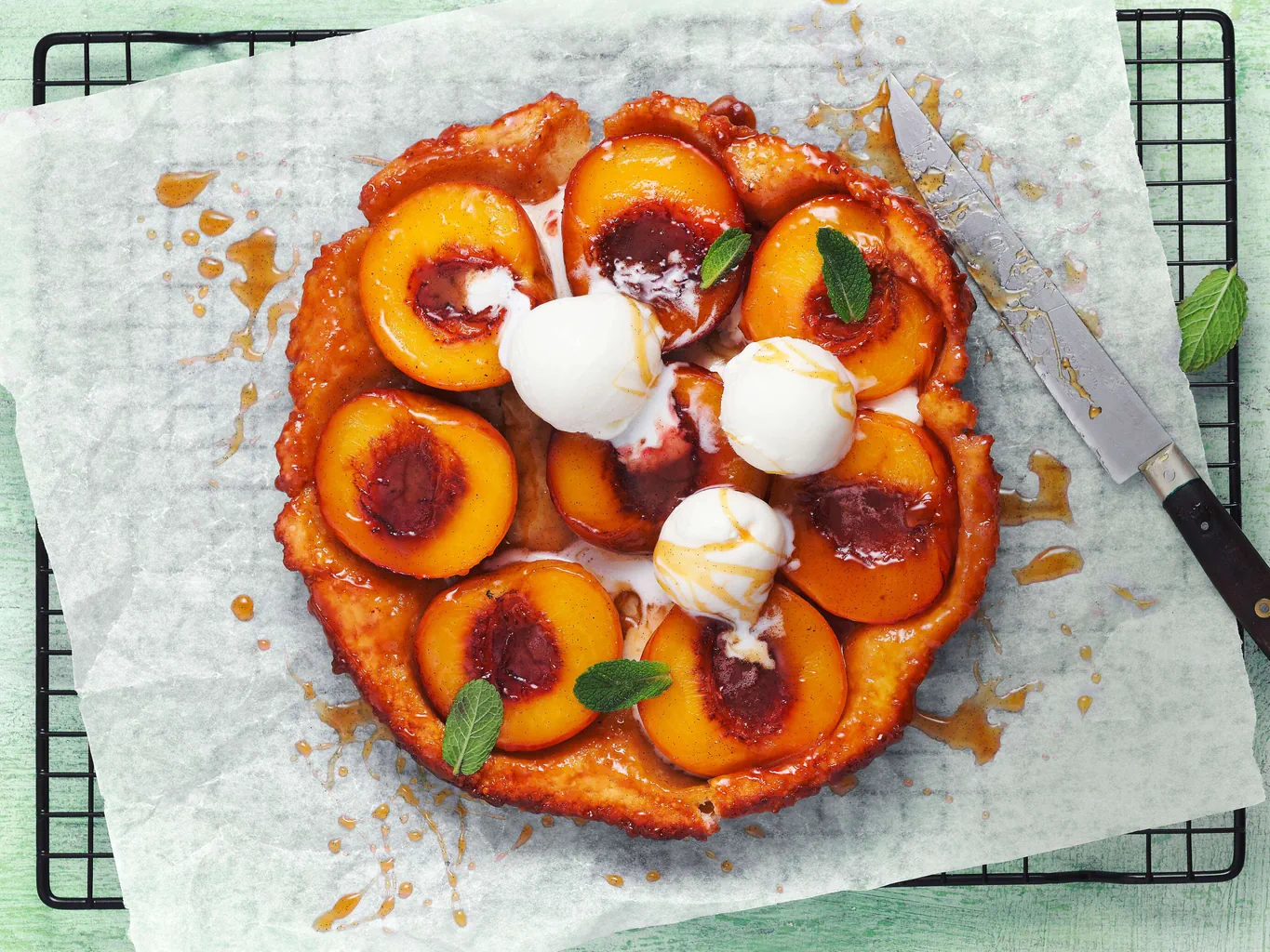 Pfirsich-Tarte-Tatin