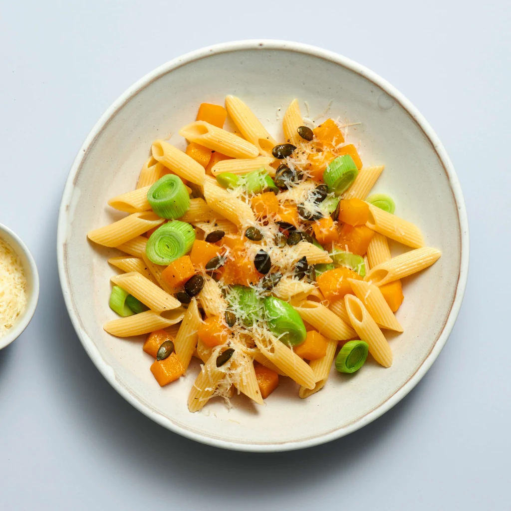 Pâtes aux légumes d’hiver