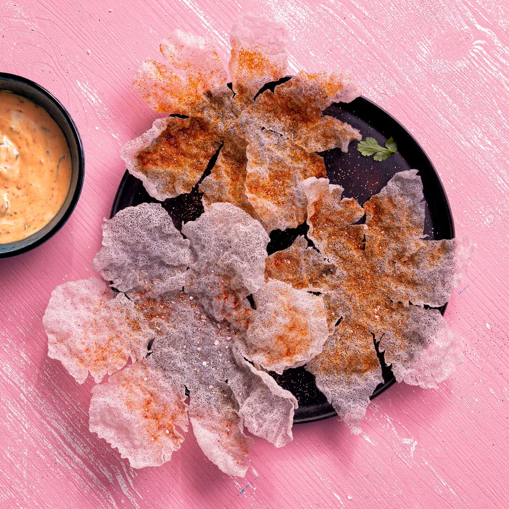 Fleurs en feuille de riz