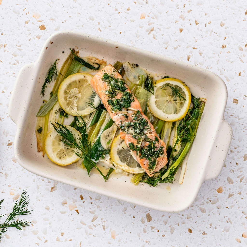 Lachs aus dem Ofen