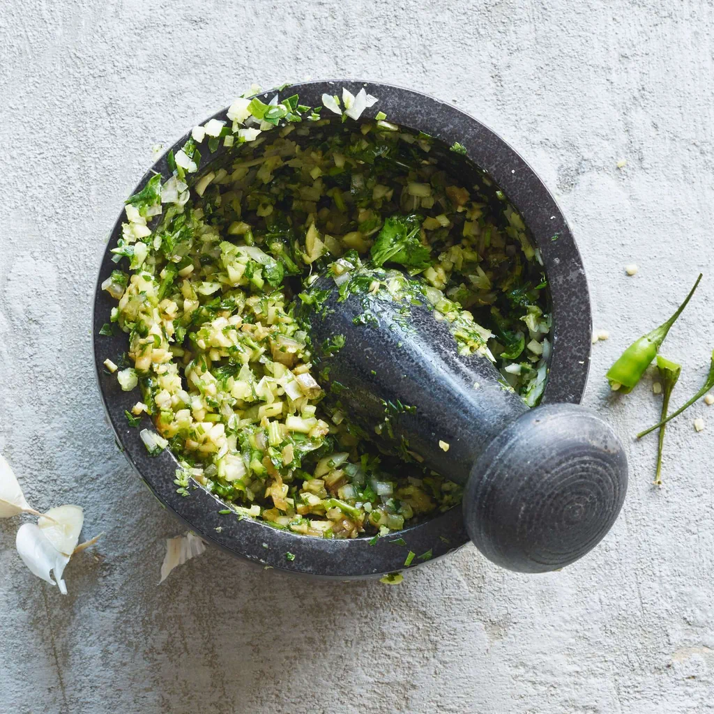 Grüne Curry-Paste vegan