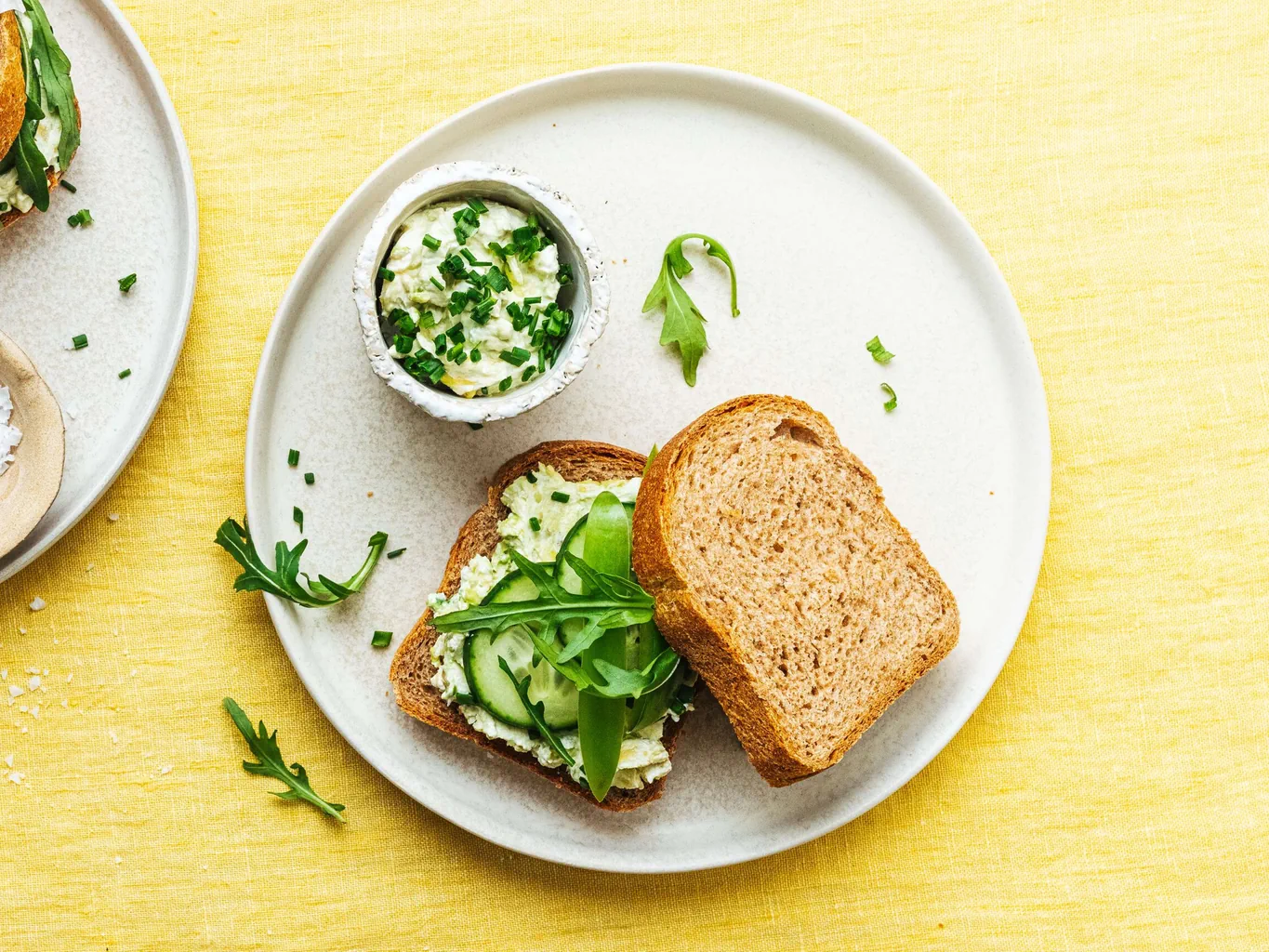 Sandwich alle verdure verdi