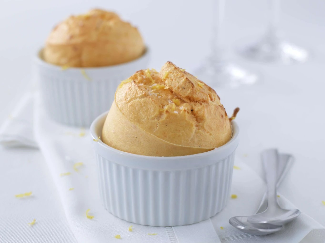 Soufflé di salmone affumicato