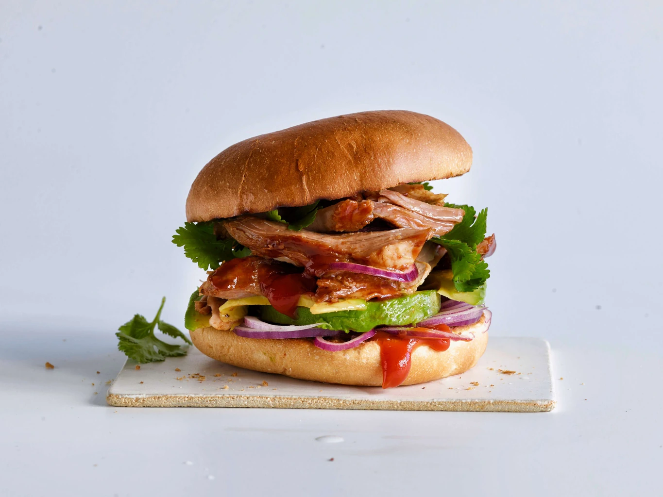 Burger di pulled pork