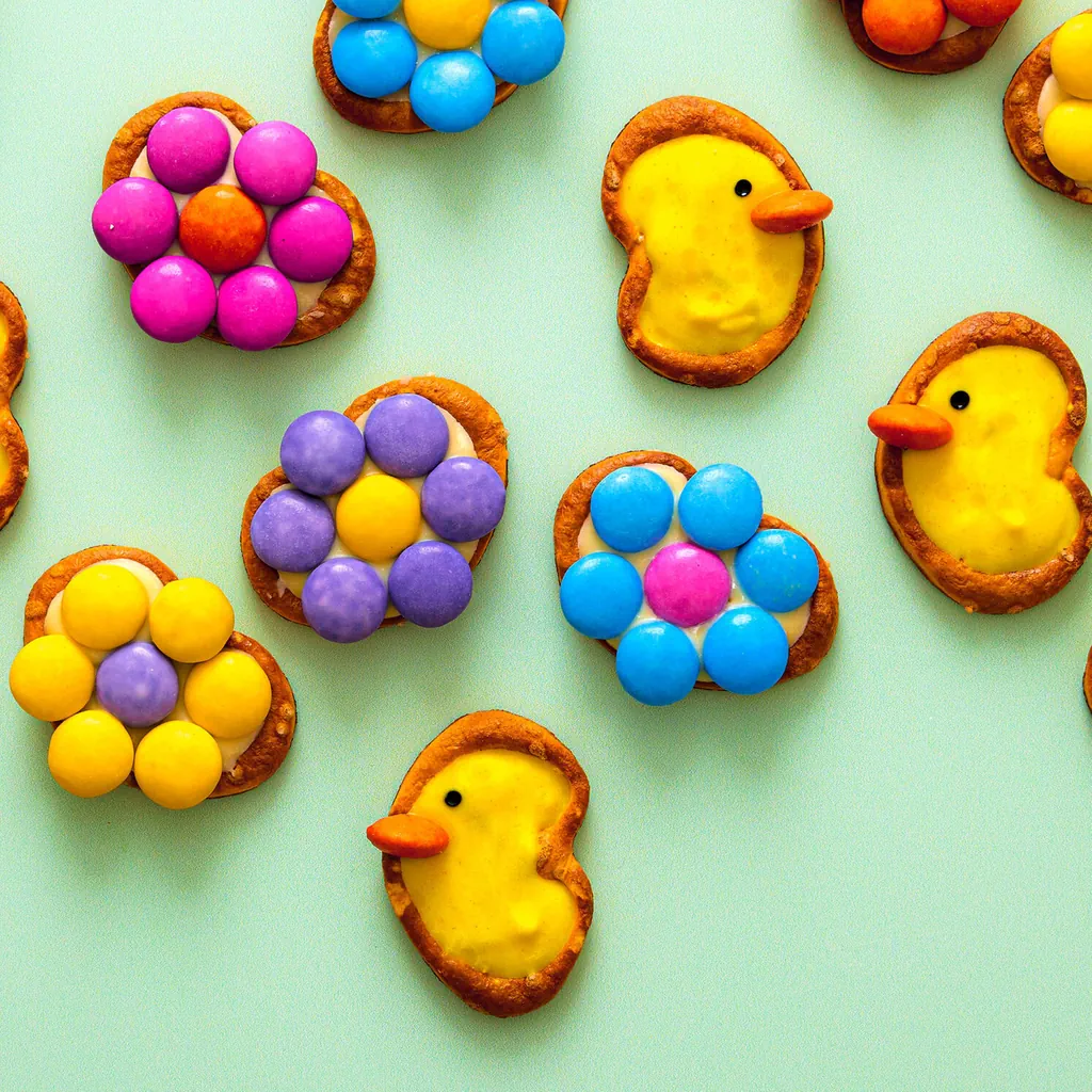 Brezel pasquali dolci