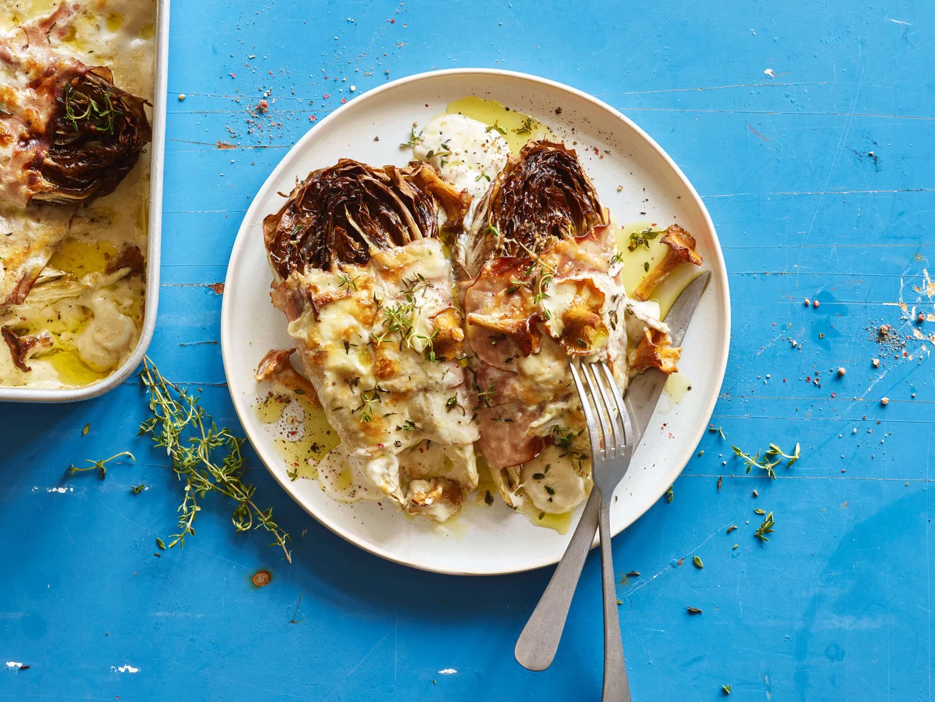 Radicchio trevisano gratinato
