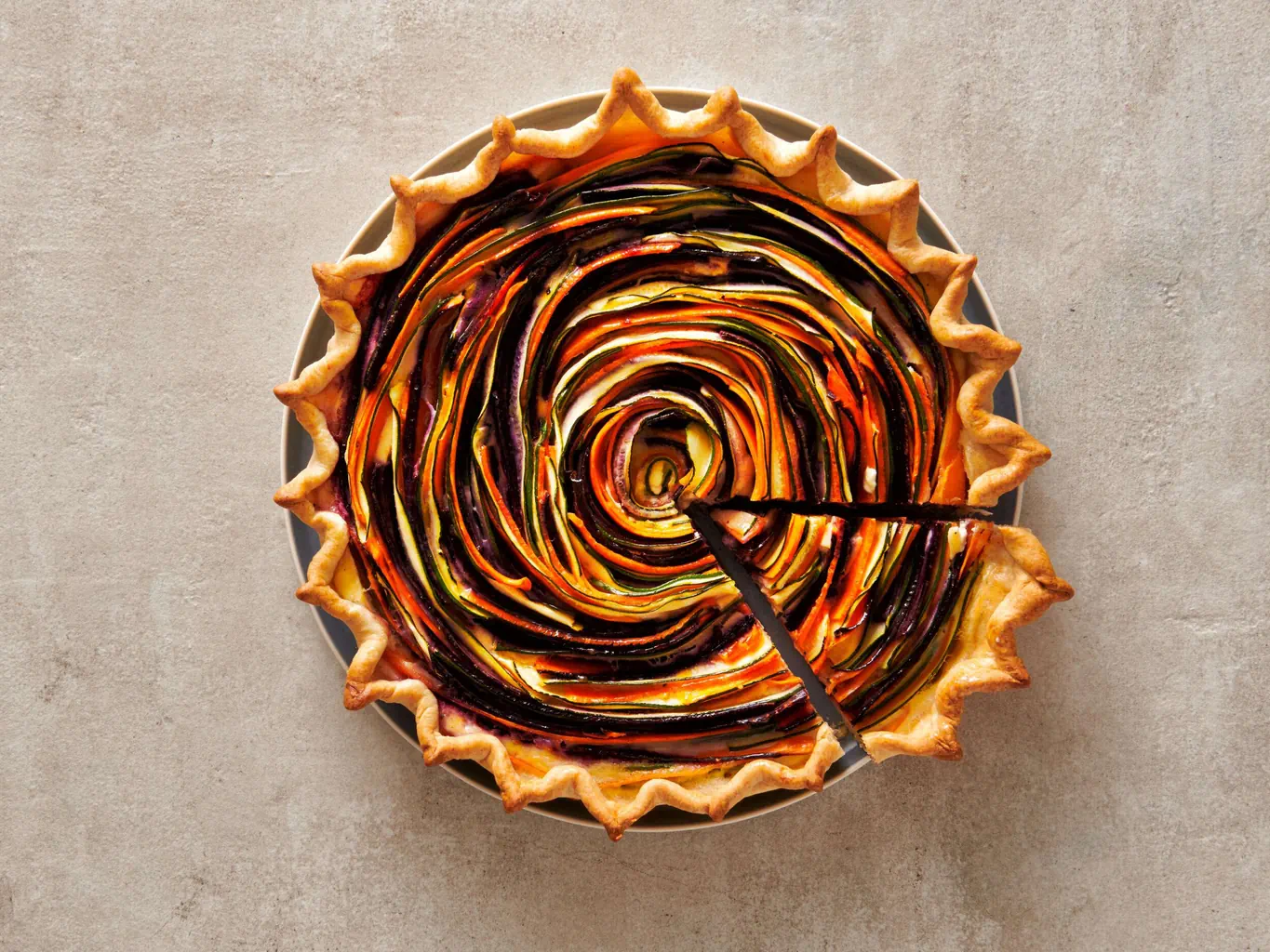 Gemüse-Quiche