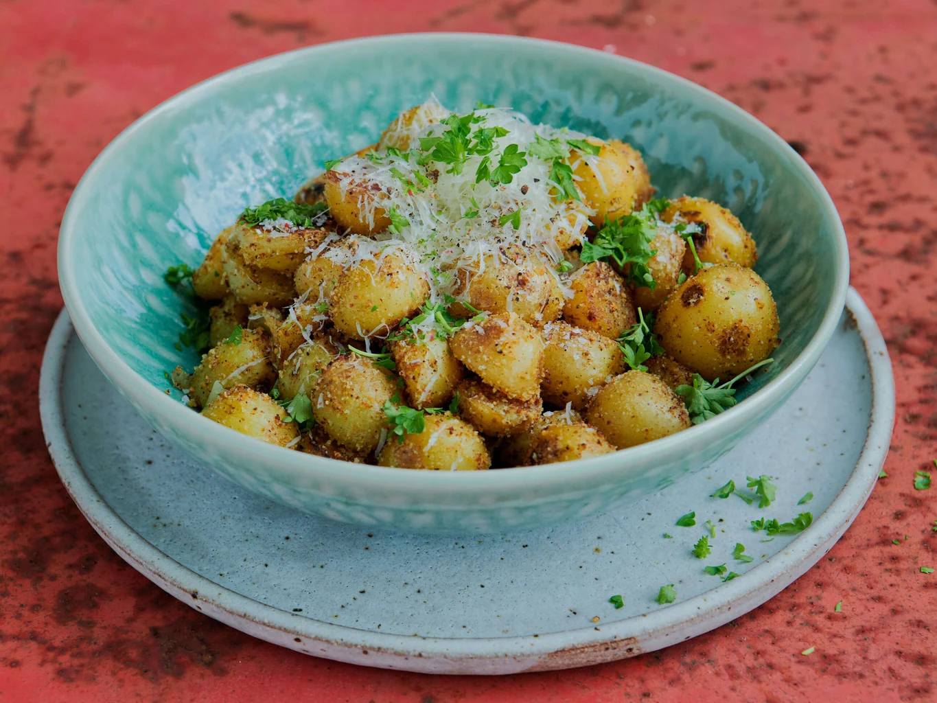 Pommes de terre croustillantes au sbrinz