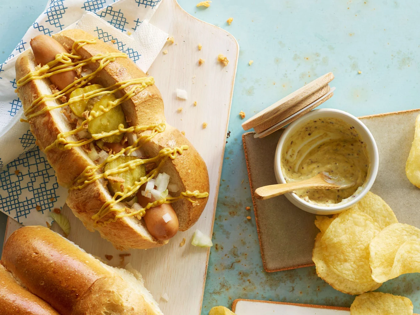 Nordischer Hotdog