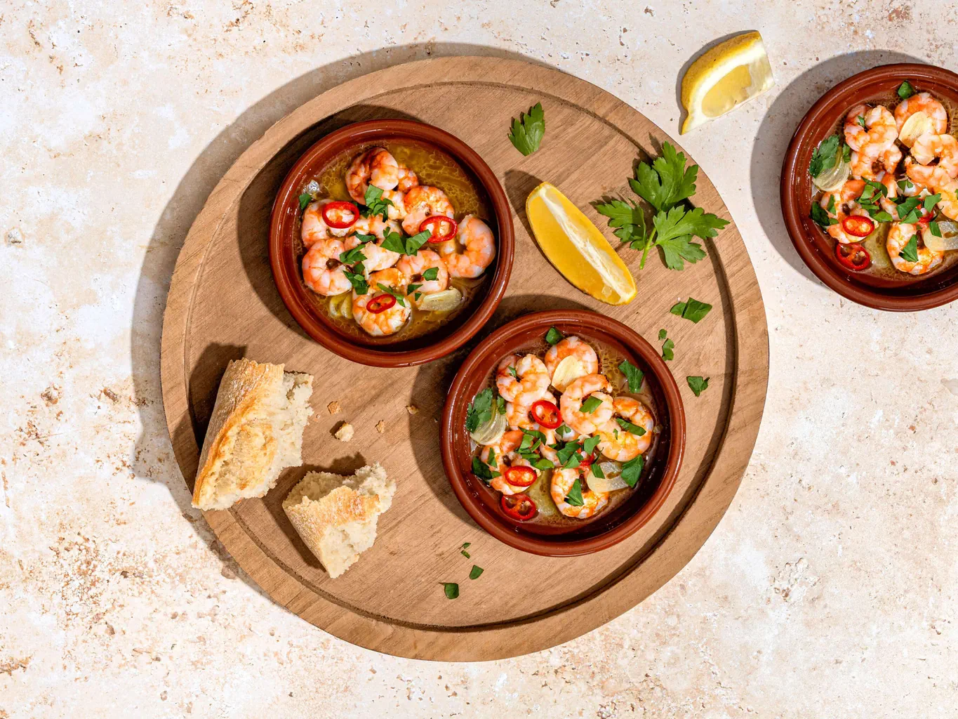Gambas al ajillo