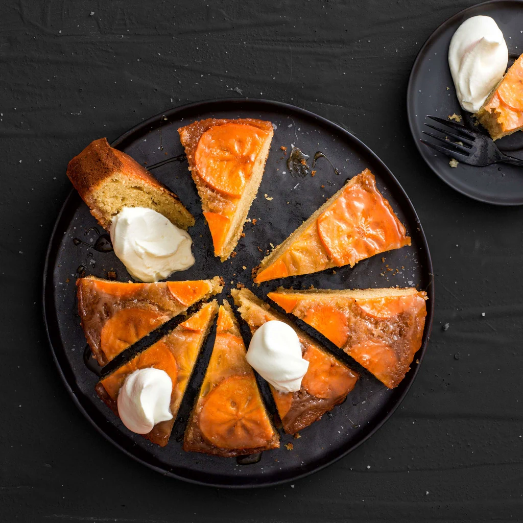 Gâteau Tatin au kaki
