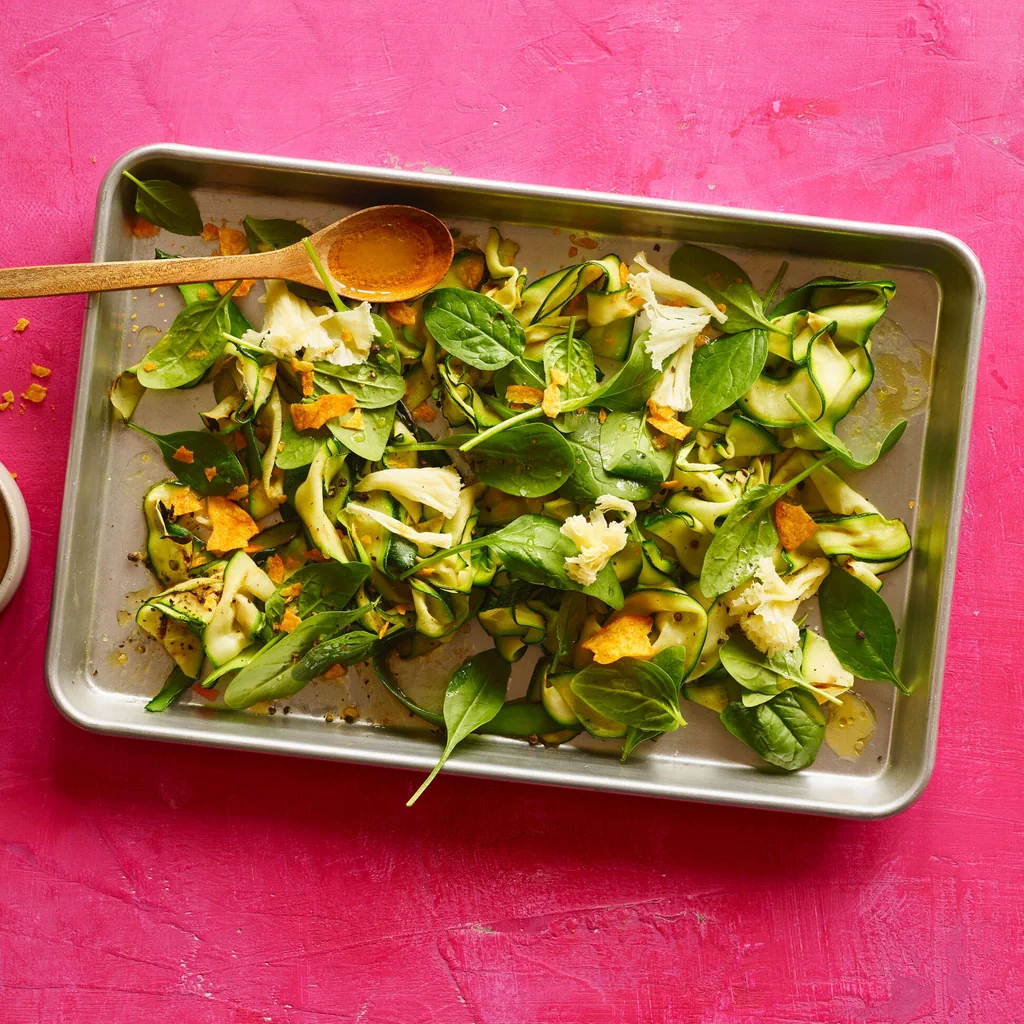 Geröstete Zucchetti mit Tête de Moine