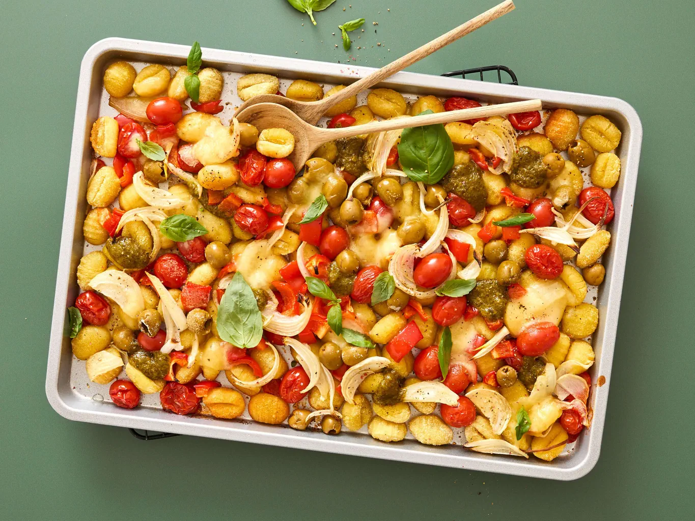 Gnocchi sur plaque